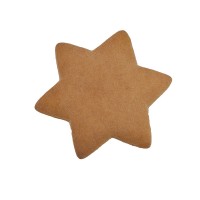 SAISONARTIKEL - Lebkuchen Stern leer 10cm - A