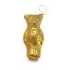 5 Stk. Schokofiguren - Teddybären gold - FG