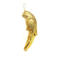 BIO Schokoladefigur Papagei gold und silber - G