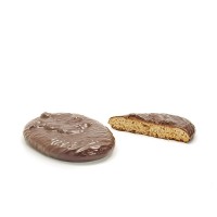 Lebkuchen Himbeerpltzchen getunkt - AF