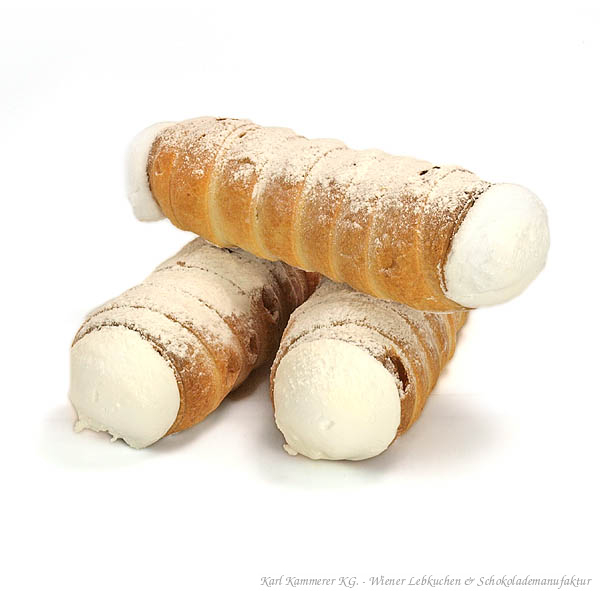 Kleine Schaumrollen – weiß, 3 Stück