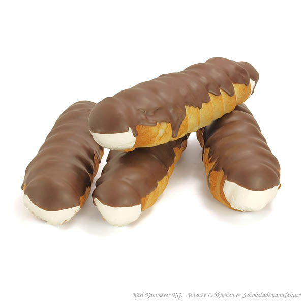 Kleine Schaumrollen – getunkt, 4 Stück