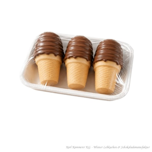 Schaumbecher Milch-Schokoglasur – 3er-Tasse
