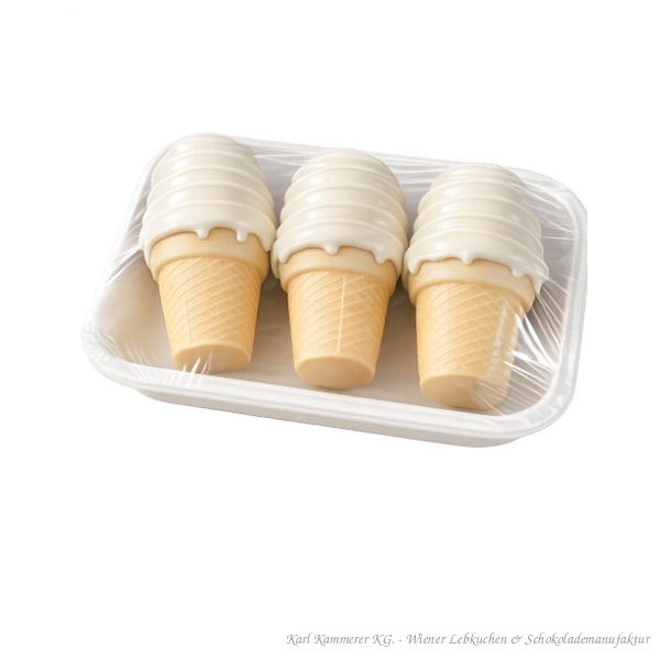 Schaumbecher weiße Vanille – 3er-Tasse
